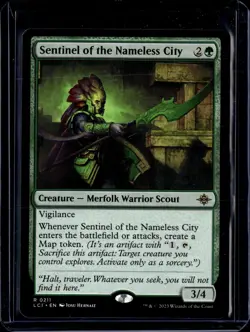 Sentinel of the Nameless City - 211 - LCI - NM - MTG Magic the Gathering - Image 1