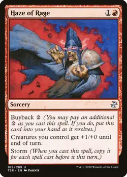 Haze of Rage- Time Spiral Remastered Regular MTG-NM - Image 1