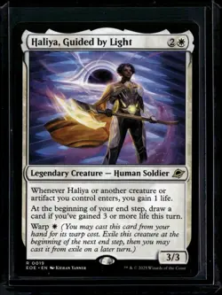 Haliya, Guided By Light - 19 - EOE - NM - MTG Magic the Gathering - Image 1