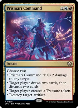 Prismari Command Commander: The Lost Caverns of Ixalan MTG Magic - Image 1