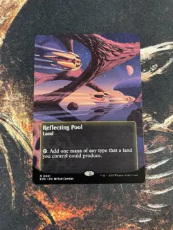 Reflecting Pool (Borderless 0081) - MTG Edge of Eternities: Stellar Sights, NM - Image 1