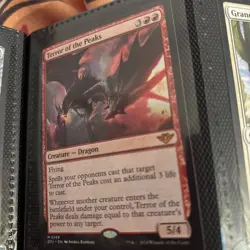 Terror of the Peaks NM, English MTG Outlaws of Thunder Junction - Main Set - Image 1