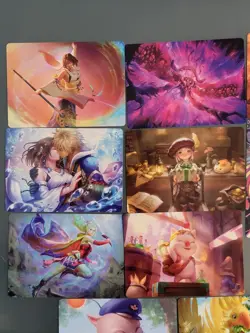 Lot of 15x Beautiful Final Fantasy Magic the Gathering Art Cards. NM - Image 2