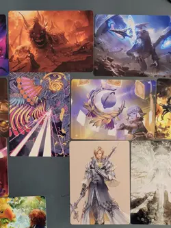 Lot of 15x Beautiful Final Fantasy Magic the Gathering Art Cards. NM - Image 3