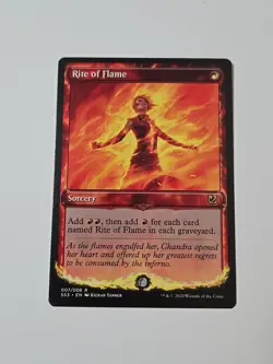 Rite of Flame (Chandra's Spellbook) x1 MTG ENGLISH Rare Check My Store! - Image 1