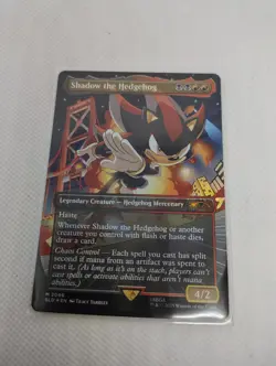 Shadow the Hedgehog (Rainbow Foil) Secret Lair Drop Foil Sonic - Image 1