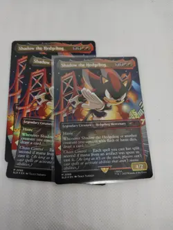 Shadow the Hedgehog (Rainbow Foil) Secret Lair Drop Foil Sonic - Image 2