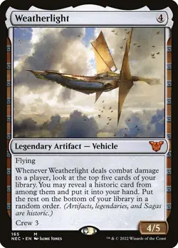 1x Weatherlight NM Eng MTG - Neon Dynasty Commander - Image 1