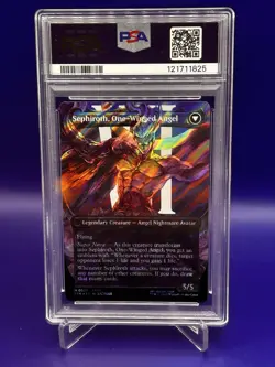 2025 MTG Final Fantasy Sephiroth, Fabled Soldier 0527 Surge Foil PSA 10 - Image 4