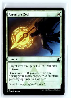 FOIL Arrester's Zeal Ravnica Remastered - MTG Magic the Gathering Card - Image 1