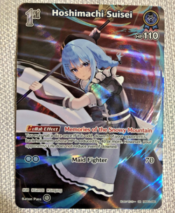 Hololive Official Card Game English - 1st Hoshimachi Suisei (SR) - hBP01-080 ** - Image 1