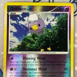 Drifloon 46/130 Reverse Holo Diamond & Pearl Base Set Pokemon Card LP/NM - Image 2