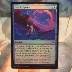 FOIL C 0062 Lost in Space Instant Common Edge of Eternities MTG Card - Image 1