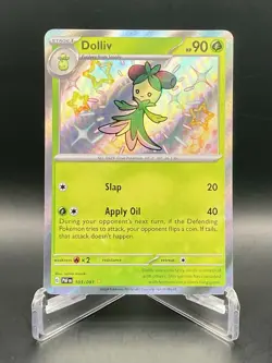 Dolliv 103/091 Paldean Fates Baby Shiny Holo Rare Card Pokemon TCG NM/M - Image 1