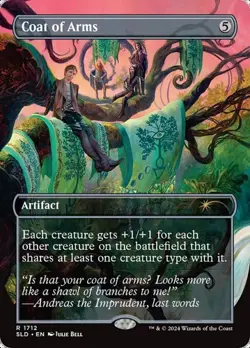 Coat of Arms - Rainbow Foil Extended Art SLD NM MTG - Image 1
