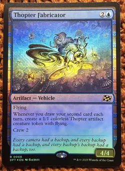 ✨Thopter Fabricator✨ MTG | Aetherdrift | Foil | NM/M | R 0068 - Image 1