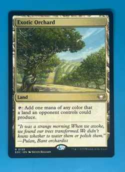 Mtg Exotic Orchard Commander Edge Of Eternities Regular - Image 1