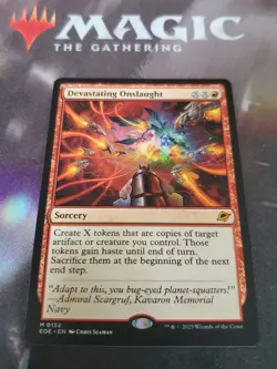 Mtg. Devastating Onslaught. Edge Of Eternities. Pack Fresh - Image 1