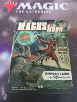 Mtg. Magus of the Moon. Borderless. Edge Of Eternities. Pack Fresh - Image 1
