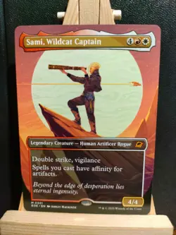 Sami, Wildcat Captain (Borderless) - Edge of Eternities - NM (See pics) MTG - Image 1