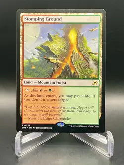 MTG Stomping Ground R 0258 Edge of Eternities Rare Land Card Magic TCG NM/M - Image 1
