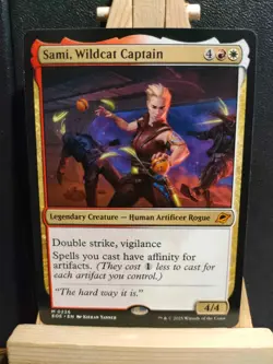 Sami, Wildcat Captain - Edge of Eternities - Mythic - NM (See pics) MTG - Image 1