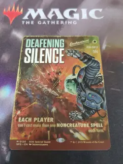 Mtg. Deafening Silence. Showcase. Edge of Eternities. Pack Fresh - Image 1
