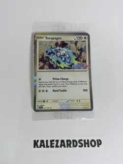 Terapagos - 161/191 Holo Horizons Stamp | Pokemon | SEALED - Image 1