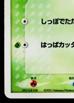 TREECKO 003/019 TREECKO CONSTRUCTED STARTER DECK JAPANESE POKEMON TCG - Image 4