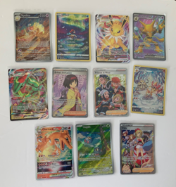 pokemon card lot 11 cards total nice cards - Image 1