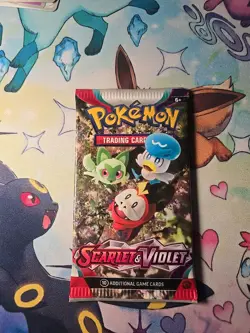 Pokemon Scarlet & Violet Booster Pack - 10 Cards / Pack - Random Art - SEALED - Image 2