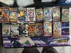 Pokemon TCG Booster Packs Assorted Lot - 161 Factory Sealed Packs - Image 1