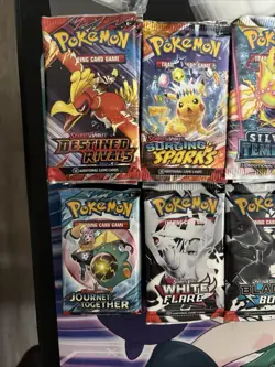 Pokemon TCG Booster Packs Assorted Lot - 161 Factory Sealed Packs - Image 2