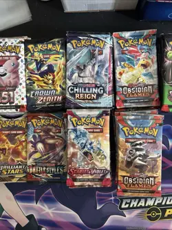 Pokemon TCG Booster Packs Assorted Lot - 161 Factory Sealed Packs - Image 4