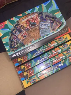 Pokemon Masks of Ogerpon Premium Collection Box New Sealed (1 Box) - Image 1