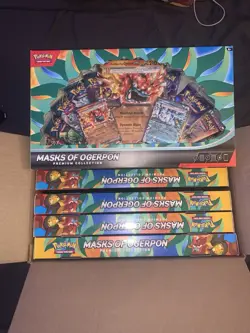 Pokemon Masks of Ogerpon Premium Collection Box New Sealed (1 Box) - Image 2