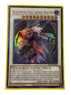 Yugioh Complete Blackwing Deck! Full Armor Master Raidraptor Ars **HOT** + Bonus - Image 1