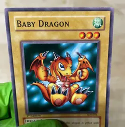 Yugioh! LP Baby Dragon - SDJ-003 - Common - 1st Edition Lightly Played, English - Image 2