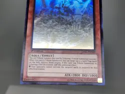 YuGiOh Mobius the Mega Monarch LVAL-EN040 1st Edition Ghost Rare MP - Image 2