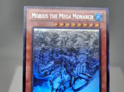 YuGiOh Mobius the Mega Monarch LVAL-EN040 1st Edition Ghost Rare MP - Image 3
