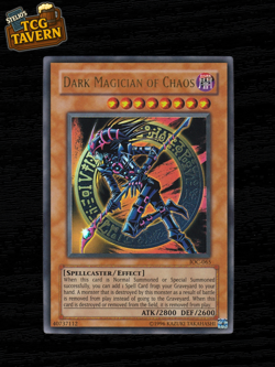 Yu-Gi-Oh! TCG Dark Magician of Chaos IOC-065 Unlimited Ultra Rare EU 2004 - Image 1