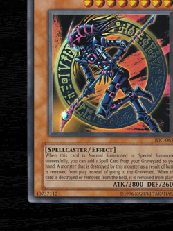 Yu-Gi-Oh! TCG Dark Magician of Chaos IOC-065 Unlimited Ultra Rare EU 2004 - Image 5