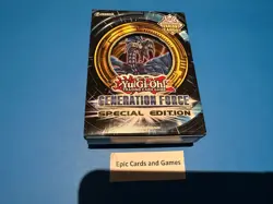 ( GENERATION FORCE ) Special Edition Box (3 packs) - Sealed New - Yu-Gi-Oh GENF - Image 1
