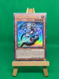 Dracotail Lukias Yu-Gi-Oh! JUSH-EN001 1st Ultra Rare PRE ORDER 31/07/2025 - Image 2