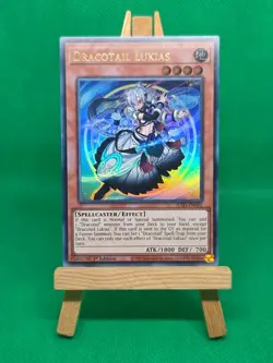 Dracotail Lukias Yu-Gi-Oh! JUSH-EN001 1st Ultra Rare PRE ORDER 31/07/2025 - Image 3