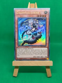Dracotail Lukias Yu-Gi-Oh! JUSH-EN001 1st Ultra Rare PRE ORDER 31/07/2025 - Image 4