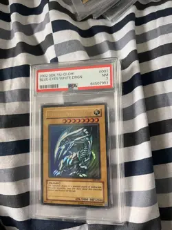 Blue Eyes White Dragon SDK-001 (PSA 7) YuGiOh Card - Image 1
