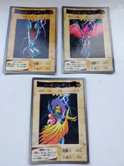 Yu-Gi-Oh! Harpie Lady 1 2 3 SET No.18 77 78 Bandai Japanese - Image 1