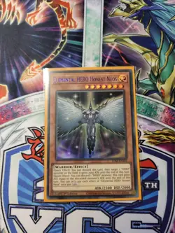 Yugioh Elemental Hero Honest Neos 1st Edition Secert Rare Blue BLRR-EN079 - Image 1