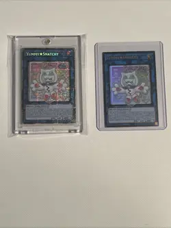 Yu-Gi-Oh! TCG: Justice Hunters- SL Rare Yummy⭐Snatchy & UR Yummy⭐Snatchy - Image 1